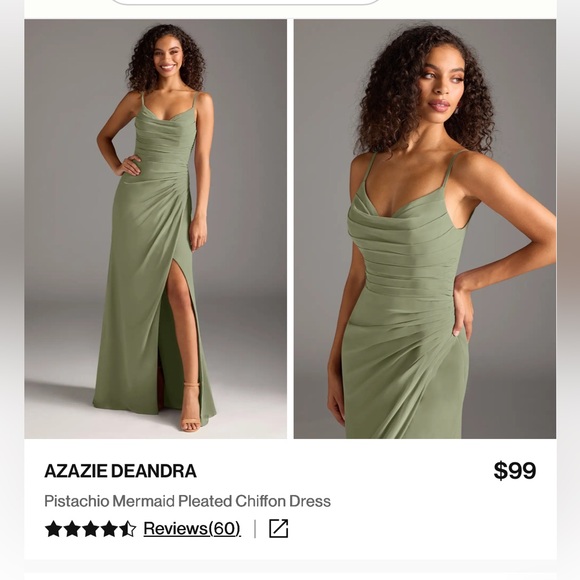 Azazie Dresses & Skirts - Azazie Deandra Dress